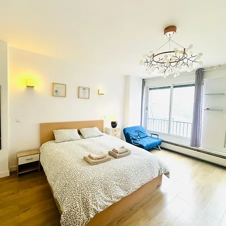 Deluxe Studio 650M Near Arc De Triomphe Daire
