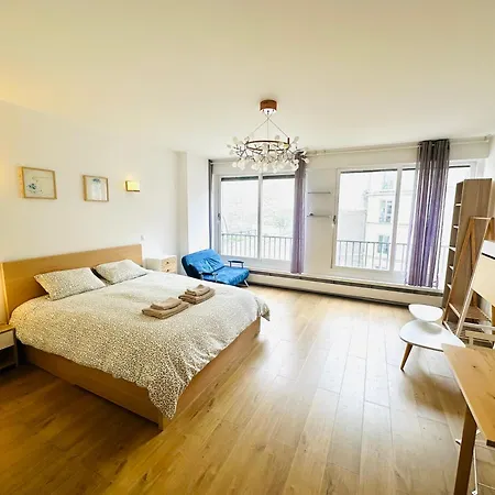 דירה Deluxe Studio 650M Near Arc De Triomphe פריז